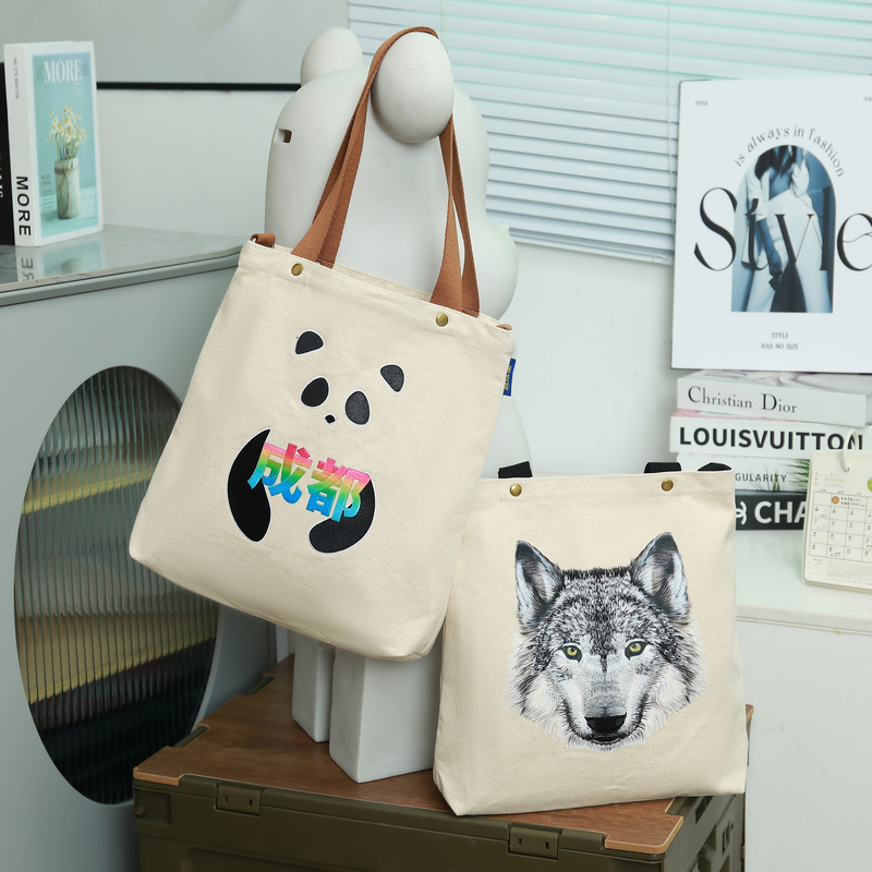 Gahumi Wholesale New Custom Wolf's Head Tote Bag-27